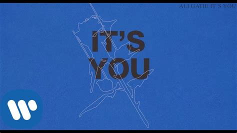 it's you letra.